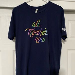 Starbucks x Lady Gaga pride collaboration shirt